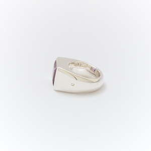 Amethyst Signet Ring