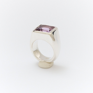 Amethyst Signet Ring