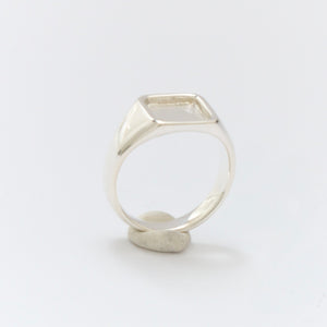 Letter Signet Ring