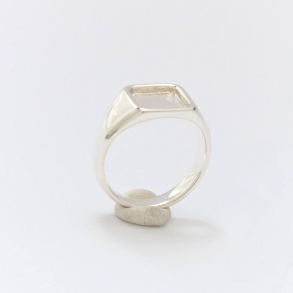 Letter Signet Ring