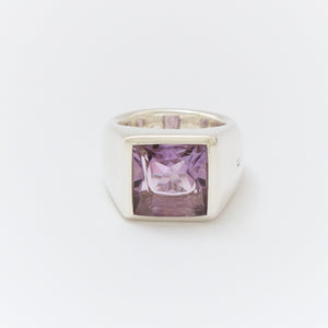 Amethyst Signet Ring