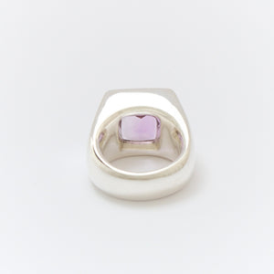 Amethyst Signet Ring