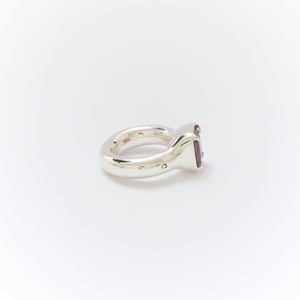 Chunky Amethyst Ring