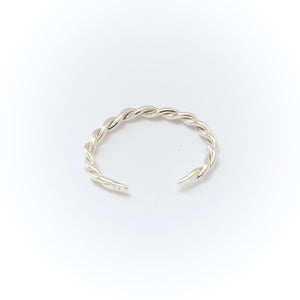 Twisted Silver Bracelet