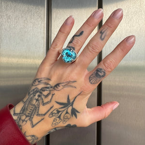Chunky Topaz Ring