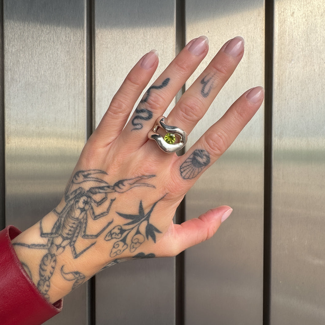 Double Wave Ring