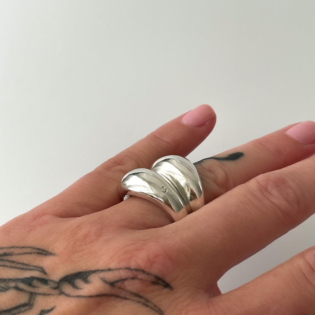 Double Dome Ring